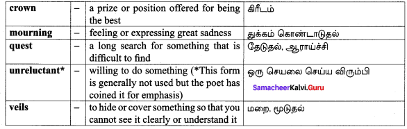Life Poem 10th Standard English Samacheer Kalvi 