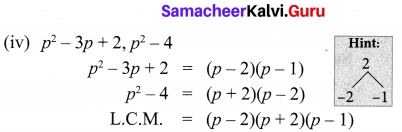 10th Maths Exercise 3.2 In Tamil Algebra Samacheer Kalvi