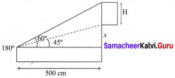 10th Maths Exercise 6.2 Samacheer Kalvi Trigonometry