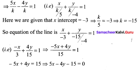 Samacheer Kalvi 11th Maths Solutions Chapter 6 Two Dimensional Analytical Geometry Ex 6.3 2