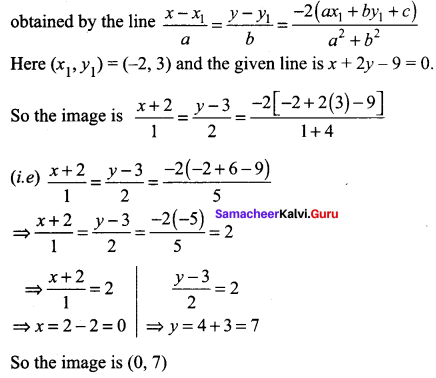 Samacheer Kalvi 11th Maths Solutions Chapter 6 Two Dimensional Analytical Geometry Ex 6.3 98