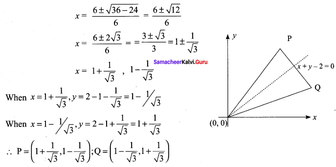 Samacheer Kalvi 11th Maths Solutions Chapter 6 Two Dimensional Analytical Geometry Ex 6.4 54