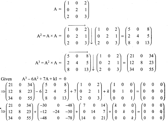 11th Matrices And Determinants Samacheer Kalvi
