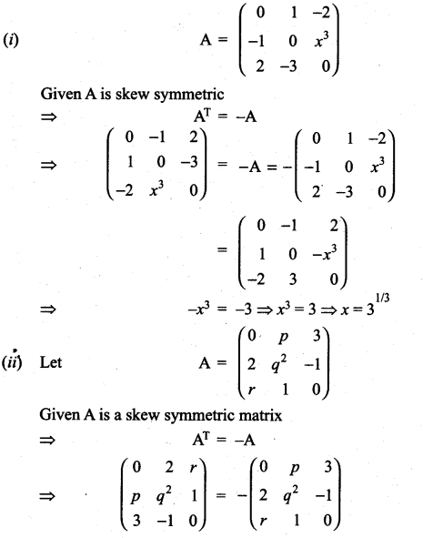 Samacheer Kalvi 11th Maths Solutions Chapter 7 Matrices and Determinants Ex 7.1 47