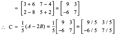 Samacheer Kalvi 11th Maths Solutions Chapter 7 Matrices and Determinants Ex 7.1 78