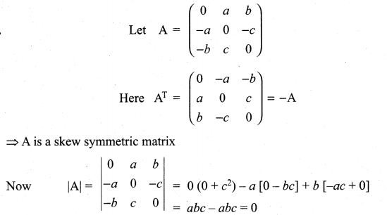 Matrices And Determinants Class 11 Exercise Samacheer Kalvi