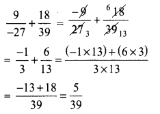 Samacheer Kalvi 8th Maths Term 1 Chapter 1 Rational Numbers Additional Questions 6