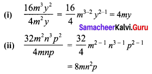 Samacheer Kalvi 8th Maths Term 1 Chapter 3 Algebra Additional Questions 3