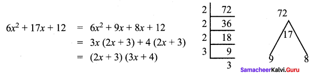 Samacheer Kalvi 9th Maths Chapter 3 Algebra Additional Questions 71