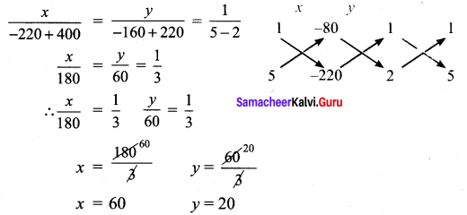 Samacheer Kalvi 9th Maths Chapter 3 Algebra Ex 3.13 3