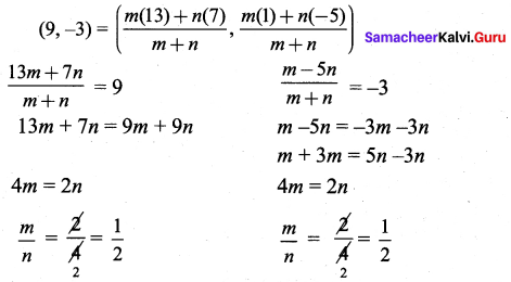 Samacheer Kalvi 9th Maths Chapter 5 Coordinate Geometry Additional Questions 91