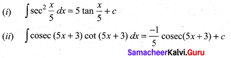 Samacheer Kalvi 11th Maths Solutions Chapter 11 Integral Calculus Ex 11.2 4