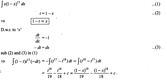 Samacheer Kalvi 11th Maths Solutions Chapter 11 Integral Calculus Ex 11.6 22