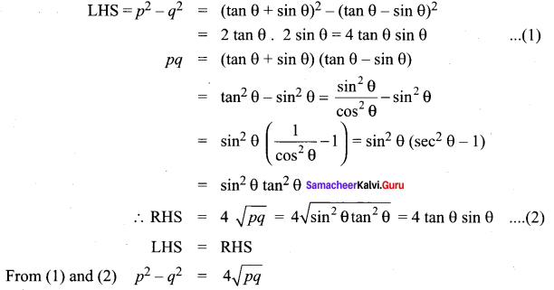 Samacheer Kalvi 11th Maths Solutions Chapter 3 Trigonometry Ex 3.1 54