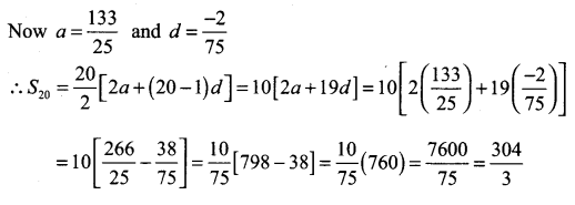 Samacheer Kalvi 11th Maths Solutions Chapter 5 Binomial Theorem, Sequences and Series Ex 5.3 2