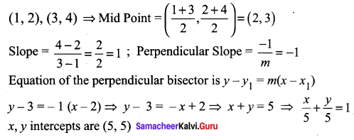 Samacheer Kalvi 11th Maths Solutions Chapter 6 Two Dimensional Analytical Geometry Ex 6.5 30