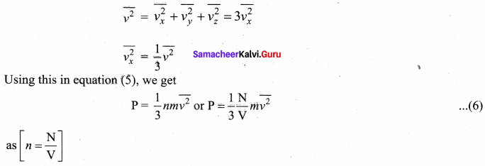 Samacheer Kalvi 11th Physics Solutions Chapter 9 Kinetic Theory of Gases 36