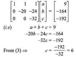 Samacheer Kalvi 12th Maths Solutions Chapter 1 Applications of Matrices and Determinants Ex 1.5 Q2.1