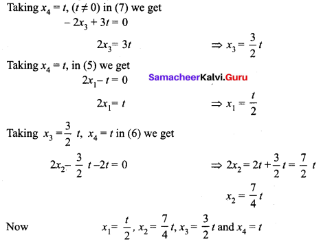 Samacheer Kalvi 12th Maths Solutions Chapter 1 Applications of Matrices and Determinants Ex 1.7 Q3.1