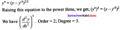 Samacheer Kalvi 12th Maths Solutions Chapter 10 Ordinary Differential Equations Ex 10.1 31