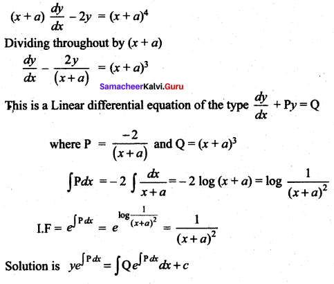Samacheer Kalvi 12th Maths Solutions Chapter 10 Ordinary Differential Equations Ex 10.7 35