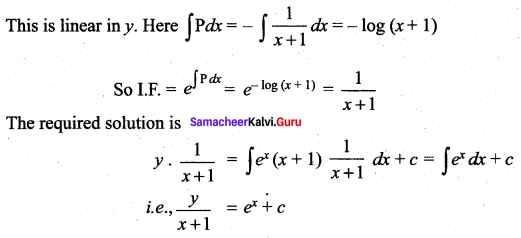 Samacheer Kalvi 12th Maths Solutions Chapter 10 Ordinary Differential Equations Ex 10.7 53