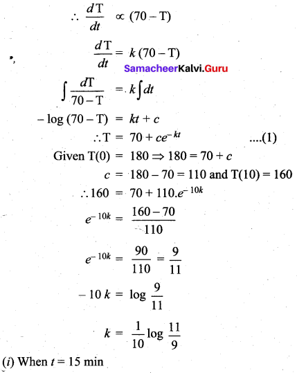 Samacheer Kalvi 12th Maths Solutions Chapter 10 Ordinary Differential Equations Ex 10.8 15