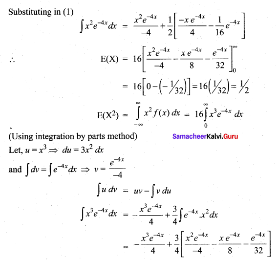 Samacheer Kalvi 12th Maths Solutions Chapter 11 Probability Distributions Ex 11.4 21