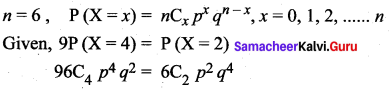 Samacheer Kalvi 12th Maths Solutions Chapter 11 Probability Distributions Ex 11.6 23