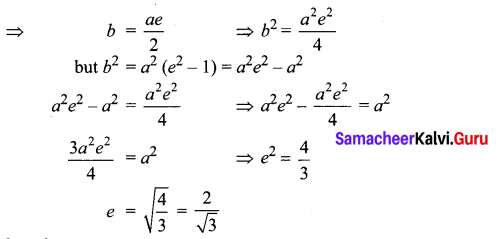 Samacheer Kalvi 12th Maths Solutions Chapter 5 Two Dimensional Analytical Geometry - II Ex 5.6 2