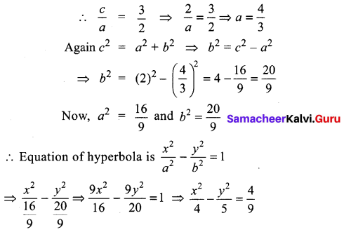 Samacheer Kalvi 12th Maths Solutions Chapter 5 Two Dimensional Analytical Geometry - II Ex 5.6 31