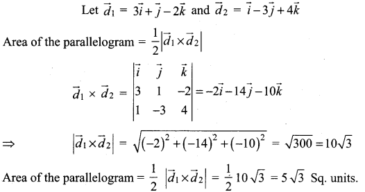 Samacheer Kalvi 12th Maths Solutions Chapter 6 Applications of Vector Algebra Ex 6.1 27