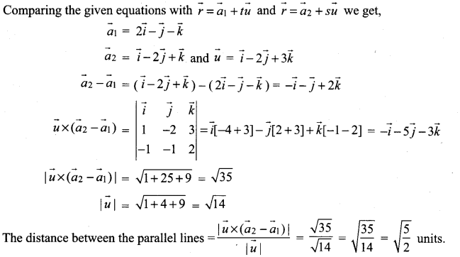 Samacheer Kalvi 12th Maths Solutions Chapter 6 Applications of Vector Algebra Ex 6.5 25
