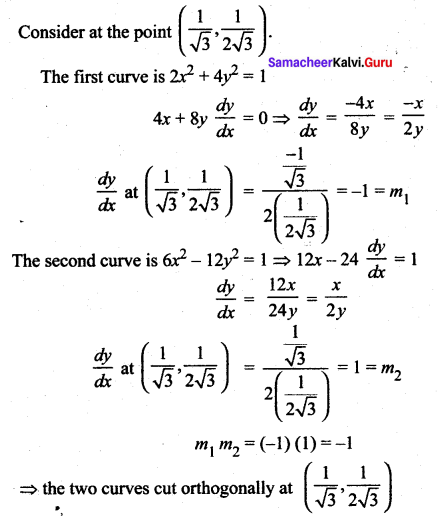 Samacheer Kalvi 12th Maths Solutions Chapter 7 Applications of Differential Calculus Ex 7.2 30