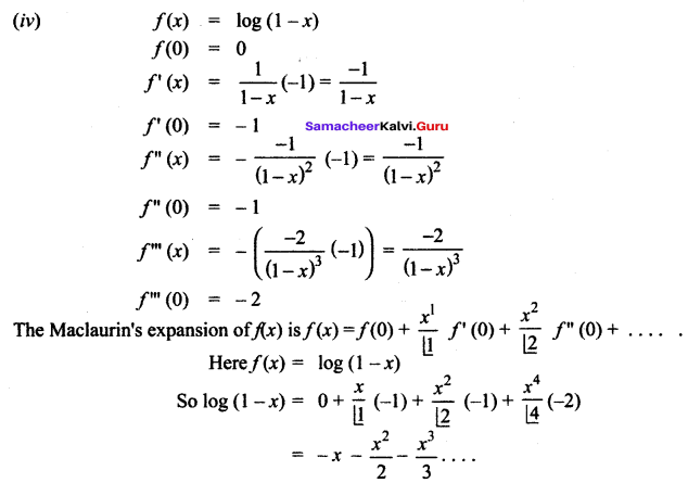 Samacheer Kalvi 12th Maths Solutions Chapter 7 Applications of Differential Calculus Ex 7.4 3