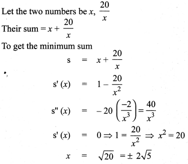 Samacheer Kalvi 12th Maths Solutions Chapter 7 Applications of Differential Calculus Ex 7.8 1