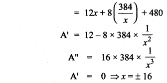 Samacheer Kalvi 12th Maths Solutions Chapter 7 Applications of Differential Calculus Ex 7.8 600
