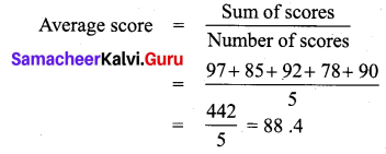 Samacheer Kalvi 7th Maths Solutions Term 3 Chapter 5 Statistics add 1