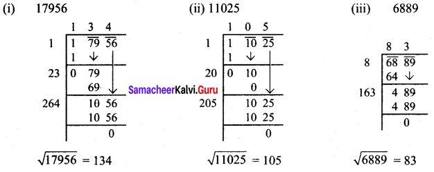 Samacheer Kalvi 8th Maths Solutions Term 3 Chapter 1 Numbers Ex 1.2 4