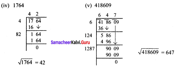 Samacheer Kalvi 8th Maths Solutions Term 3 Chapter 1 Numbers Ex 1.2 5