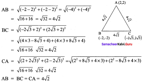 Maths Class 9 Chapter 5 Exercise 5.2 Samacheer Kalvi 