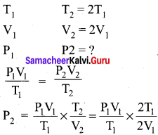 Gaseous State 11th Chemistry Samacheer Kalvi