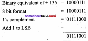 Samacheer Kalvi 11th Computer Applications Solutions Chapter 2 Number Systems 