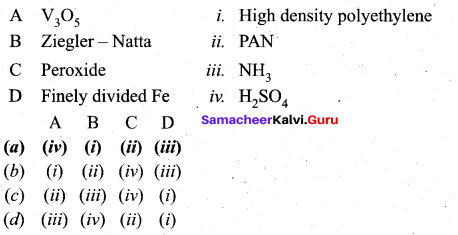Tamil Nadu 12th Chemistry Model Question Paper 4 English Medium - 2