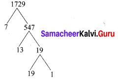 Samacheer Kalvi 10th Maths Chapter 2 Numbers and Sequences Ex 2.10 1