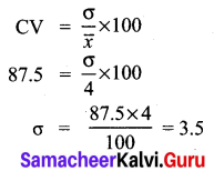 Samacheer Kalvi 10th Maths Chapter 8 Statistics and Probability Ex 8.5 2