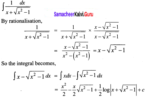 Samacheer Kalvi 12th Business Maths Solutions Chapter 2 Integral Calculus I Ex 2.7 Q16