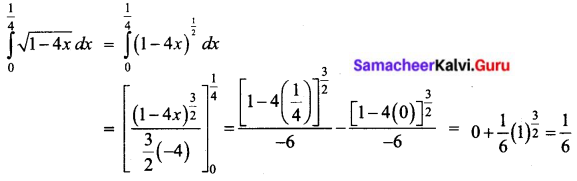 Samacheer Kalvi 12th Business Maths Solutions Chapter 2 Integral Calculus I Ex 2.8 I Q2