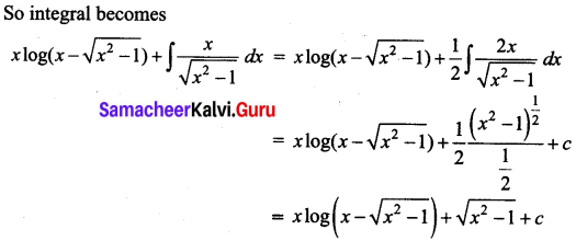 Samacheer Kalvi 12th Business Maths Solutions Chapter 2 Integral Calculus I Miscellaneous Problems Q7.1