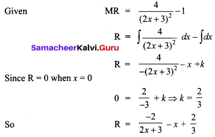 Samacheer Kalvi 12th Business Maths Solutions Chapter 3 Integral Calculus II Ex 3.2 Q12
